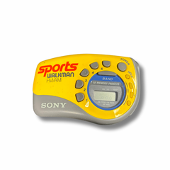 Sony Walkman AM/FM Arm Band Sport Radio Digital EUC SRF-M78