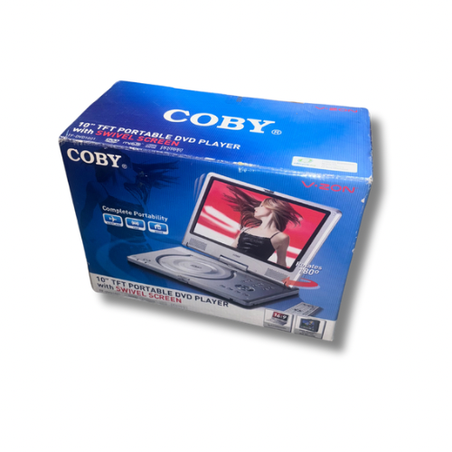 COBY TF-DVD1021 10" Widescreen TFT Portable DVD/CD/MP3 Player