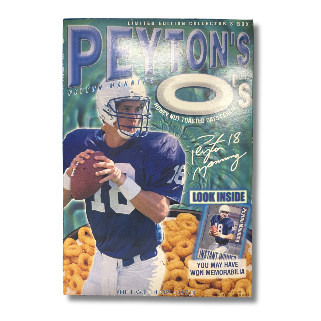 Peyton O's Sealed Cereal