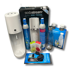 Soda Stream with Three Cups and 2 Flavors